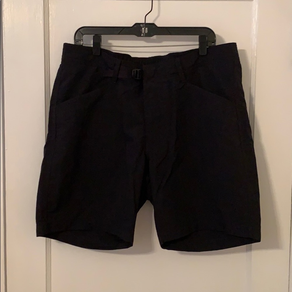 Men Lands’ End Black Outrigger Quick Dry Short LG